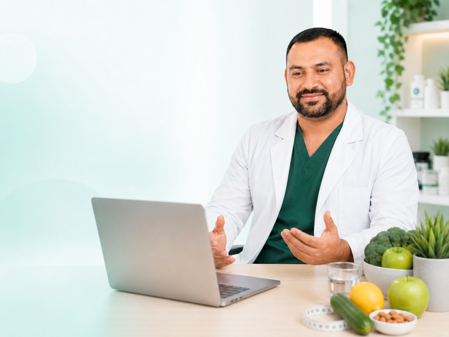 Consulta nutricional online por videollamada