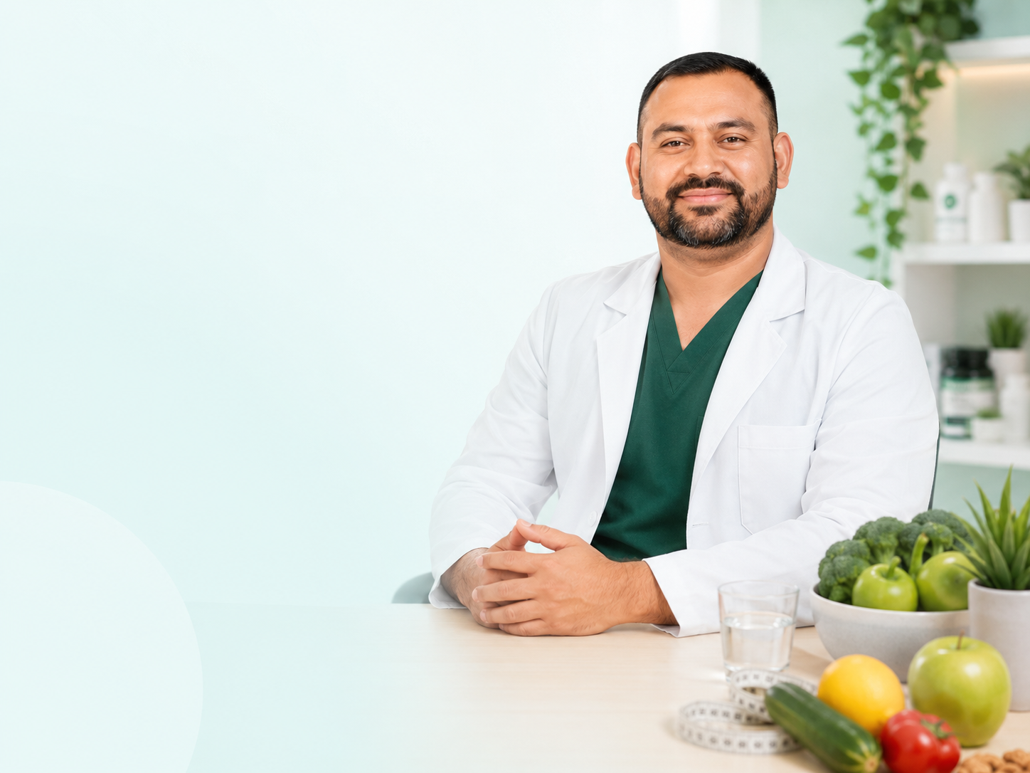 Dr. Milton Reyes, médico especialista en nutrición clínica